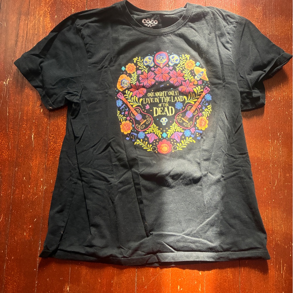 Disney Pixar Coco Graphic T-Shirt – Adult XL